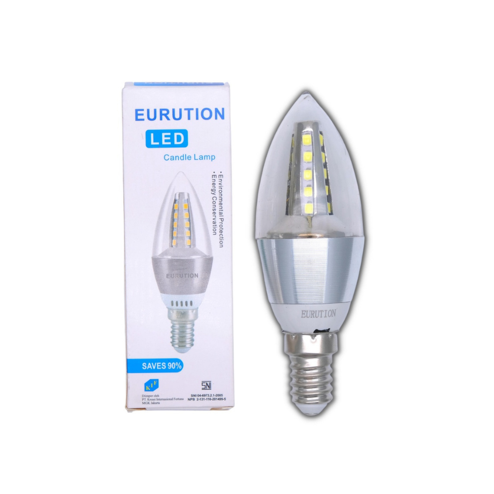 BOLA CANDEL LED E27 EURUTION/HAMATSU (WW)
