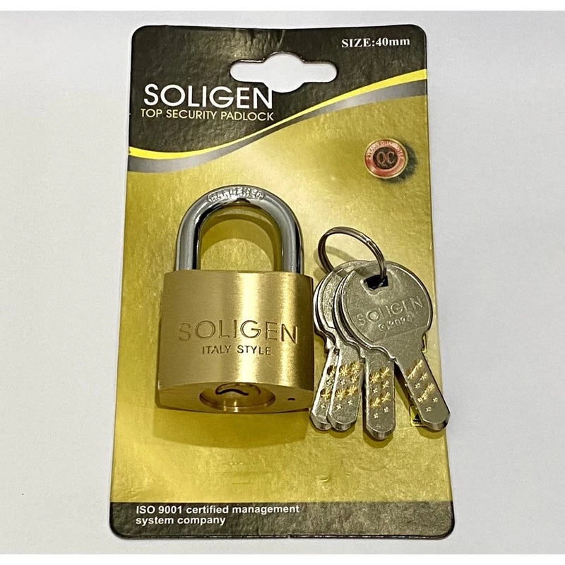 SOLIGEN 40 MM SHORT PADDLOCK