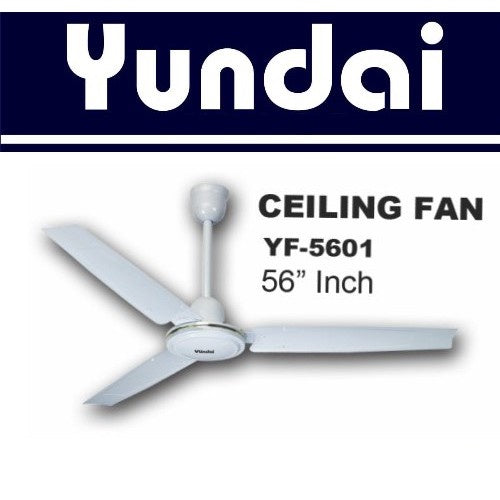 YUNDAI YF5601 CEILING FAN (WHITE)