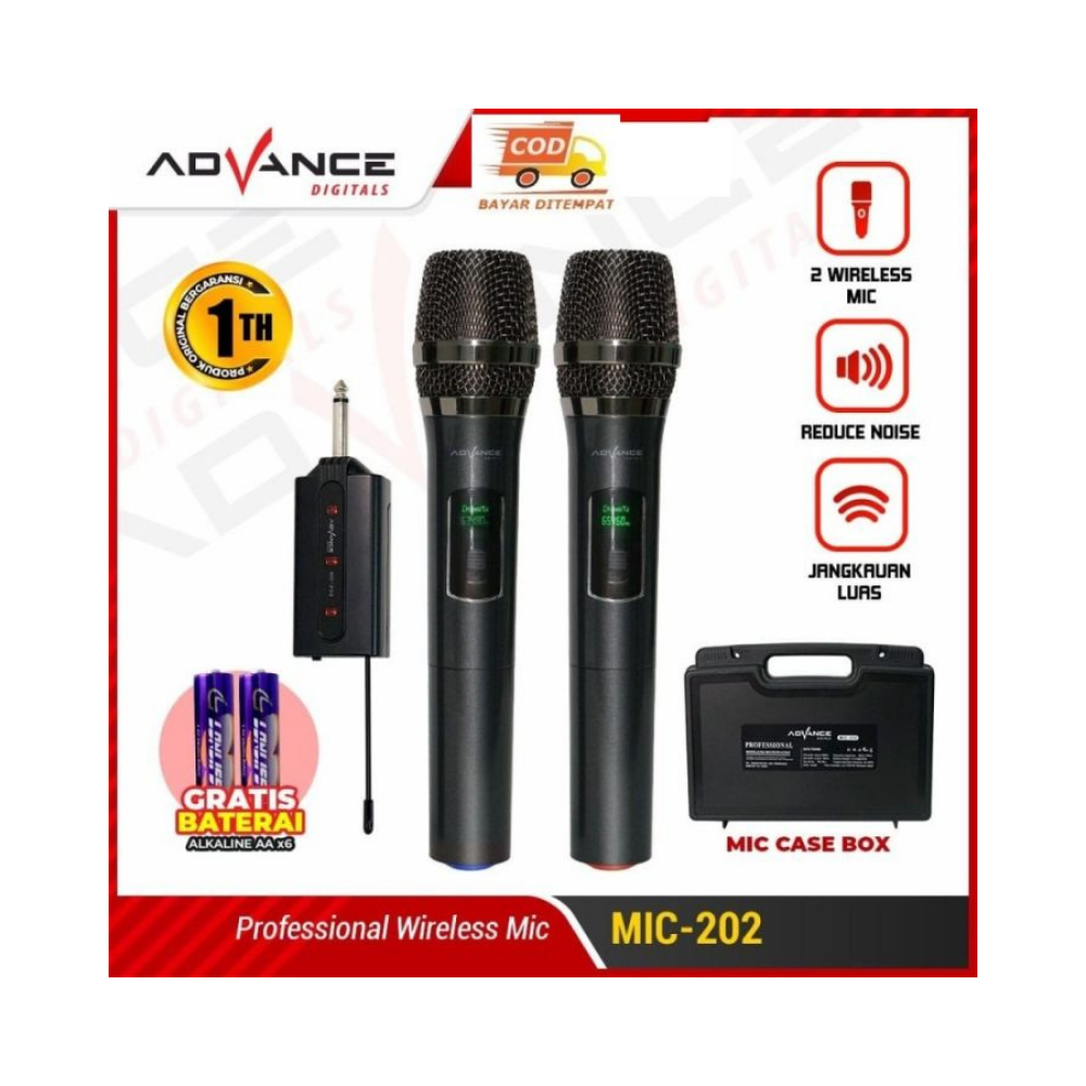 MIC WIRELESS ADVANCE 202 (SUITcase)