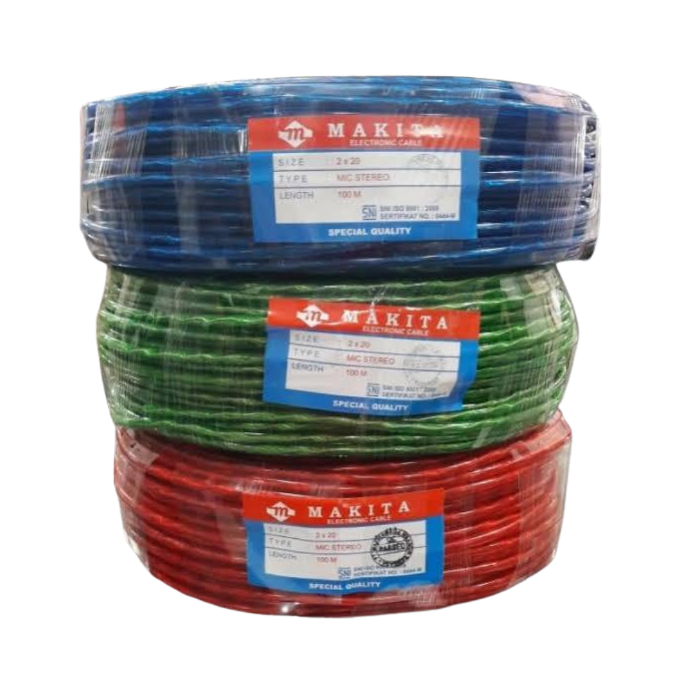 Makita Stereo Microphone Cable 100m