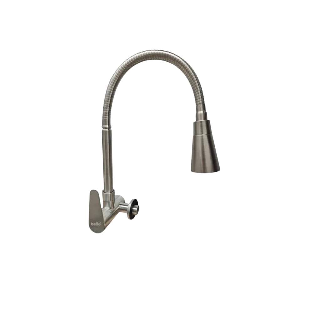 FLEXIBLE BANO/YS ANGSA FAUCET (PVC CHROME/LARGE STRAIN)