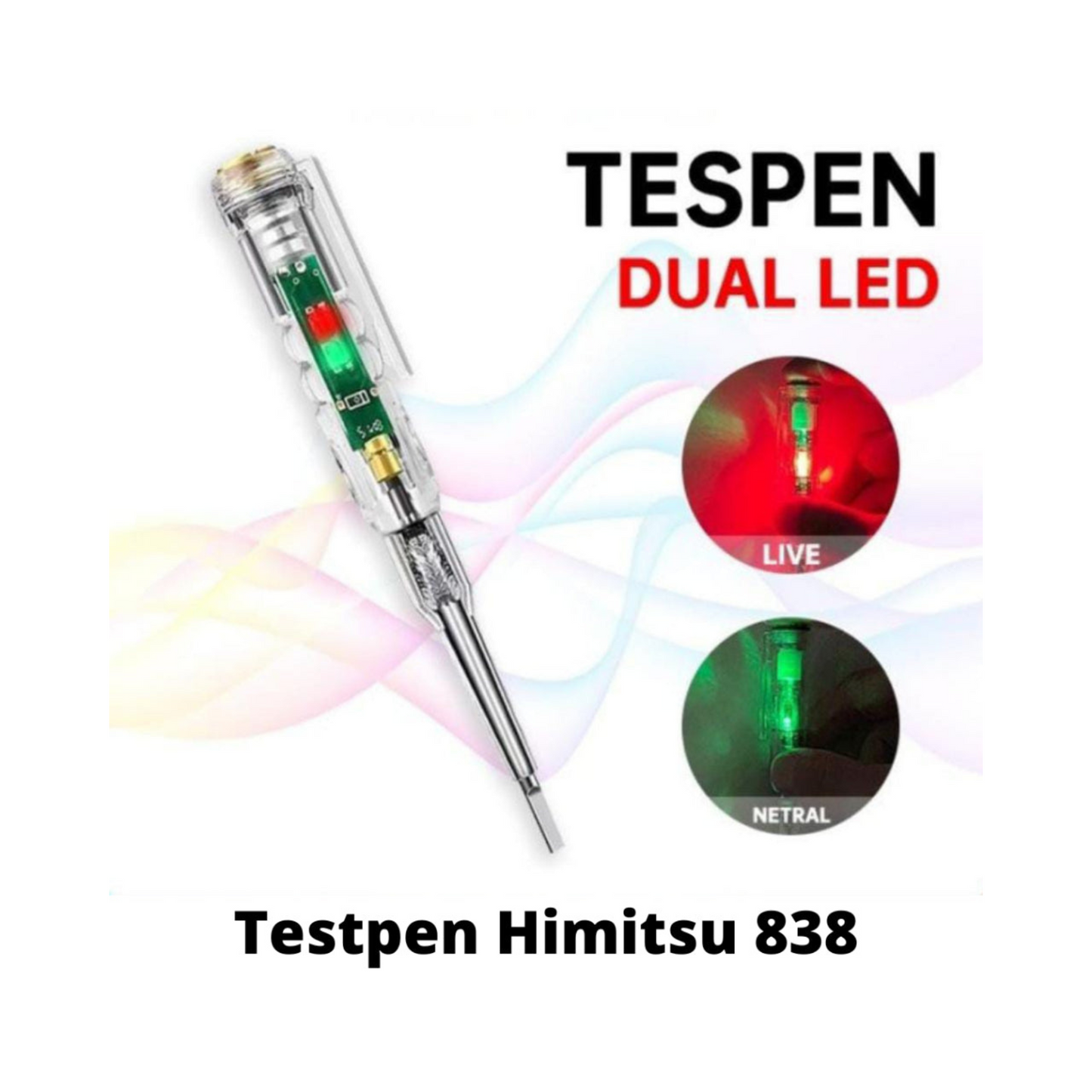TESTPEN HIMITSU 383 (LAMPU+BATERY)
