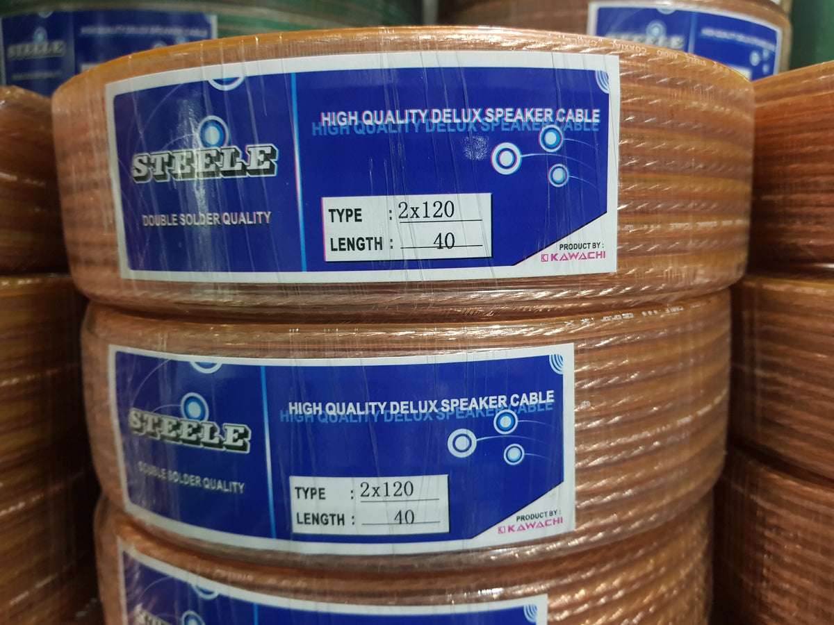 TRANS STEELE CABLE 40M 2X120