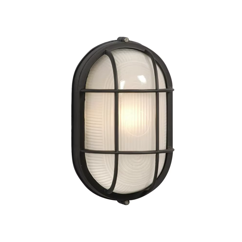 LAMPU DINDING SEGI 6 (OVAL DIKIT) (+BOLA)