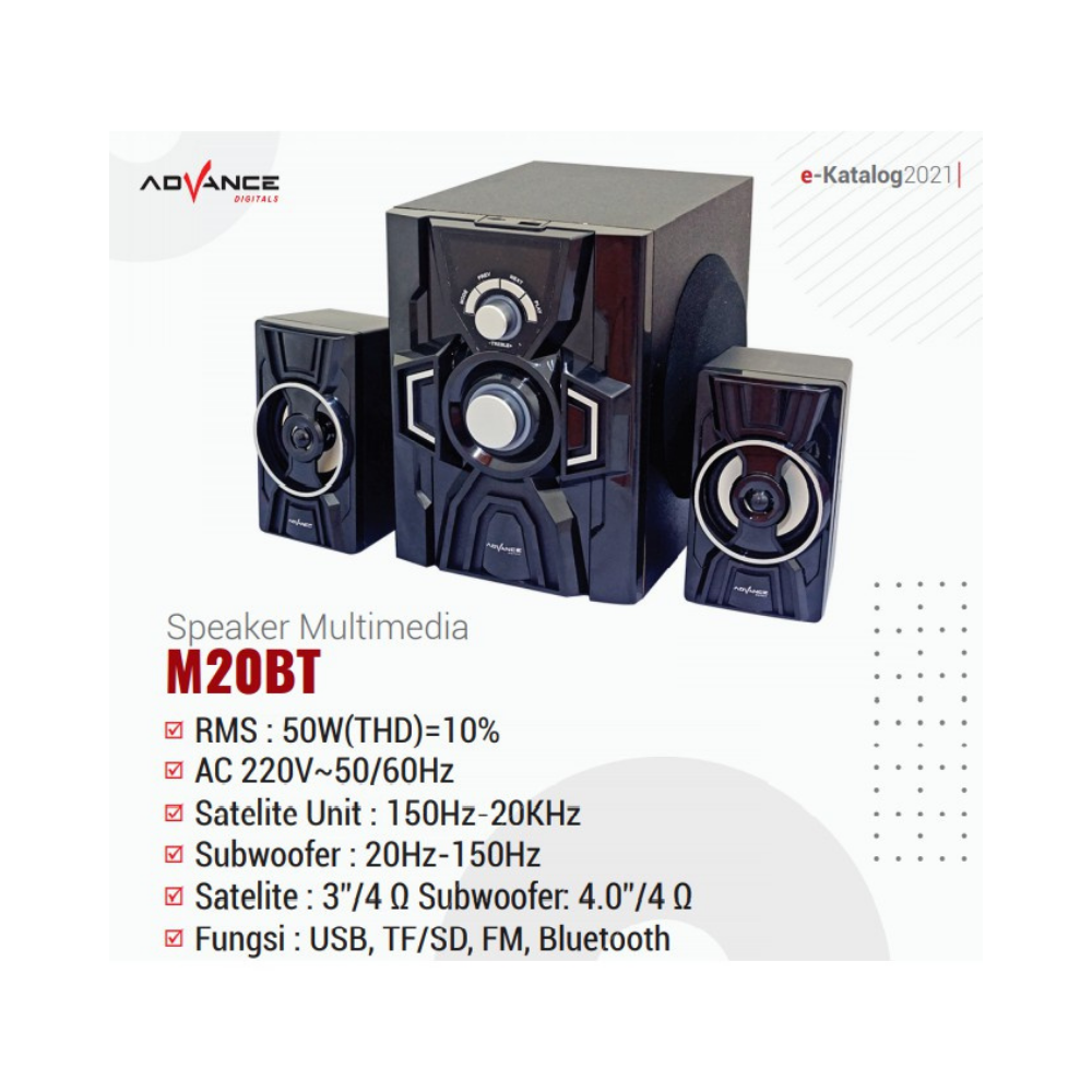 ADVANCE M20 ACTIVE SPEAKER (3 SPEAKERS)