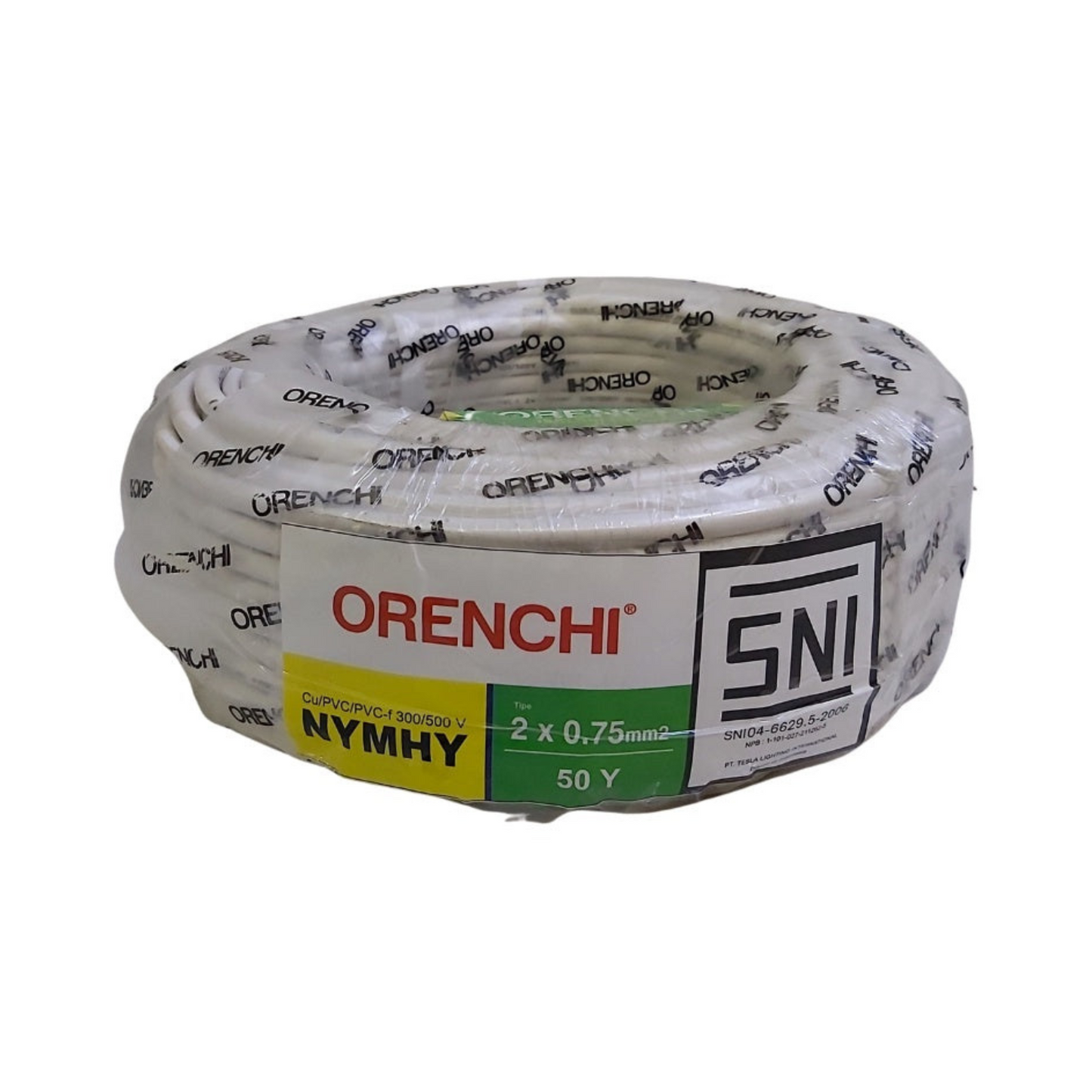NYM HY ORENCHI 2 X 0.75 50Y (WHITE)