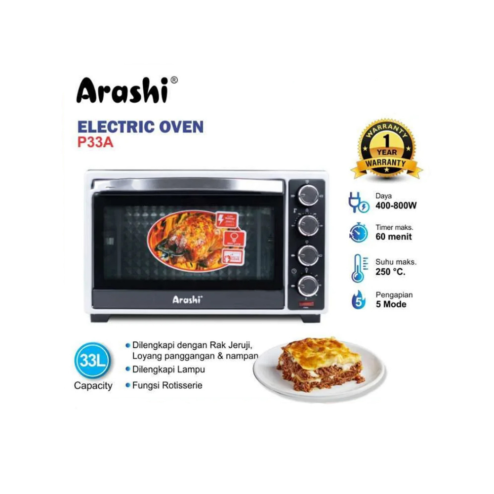 ARASHI P33A OVEN (33L)