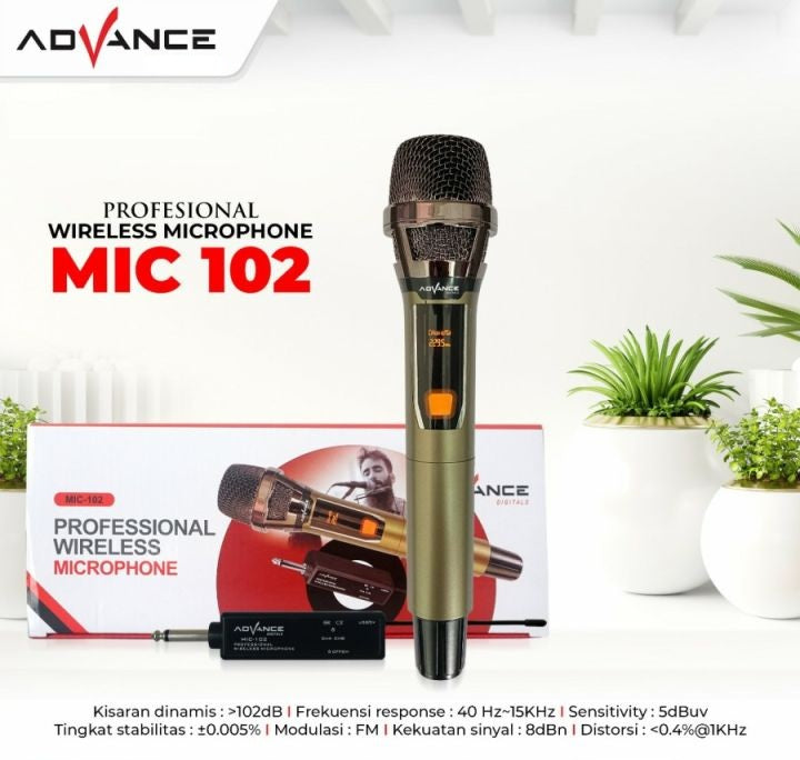 MIC WIRELESS ADVANCE 102 (1 MIC)