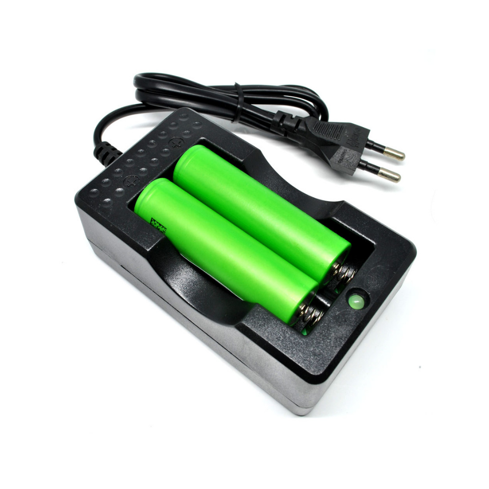 18650 Battery Charger (Can Charge 2 Batteries)