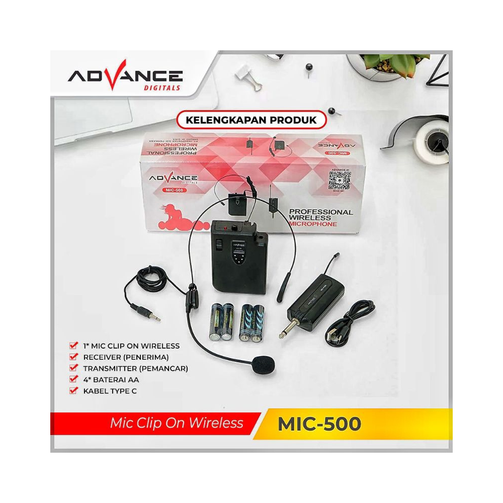 BANDO ADVANCE WIRELESS MIC MIC500