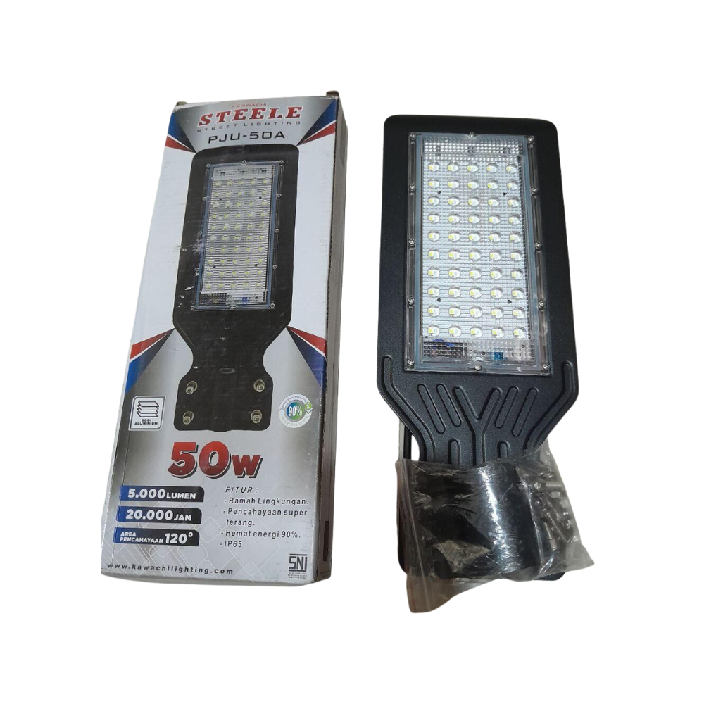 LAMPU JALAN STEELE PJU 50W