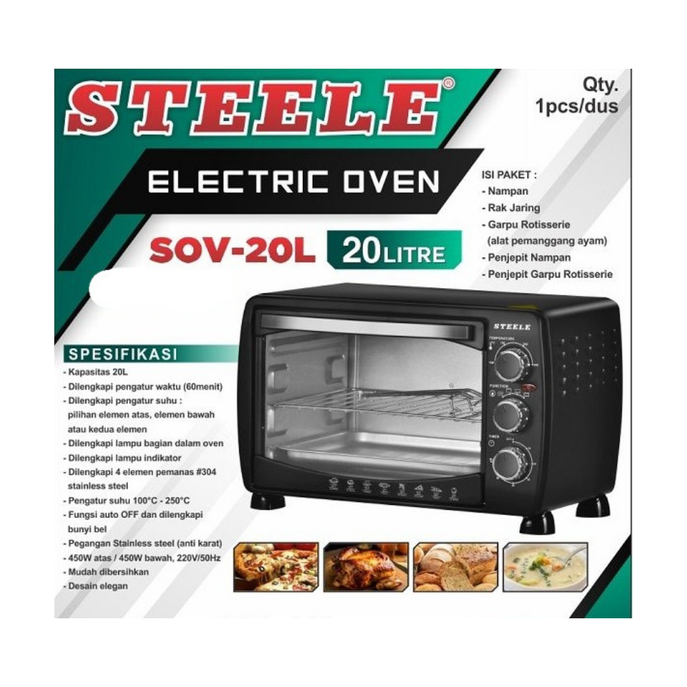 20L Steel Oven
