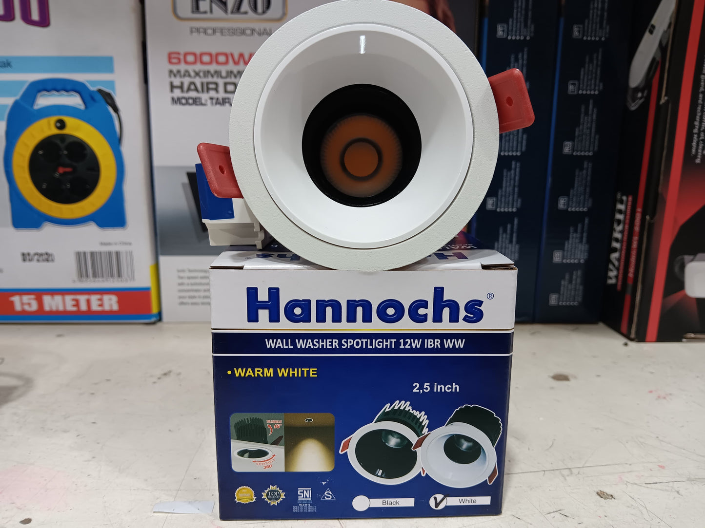 DOWNLIGHT WALL WASHER 12W ROUND WW