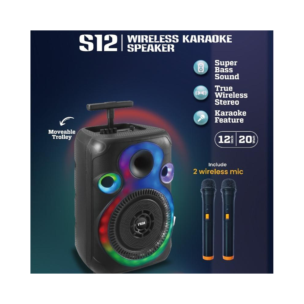 LUNA 12 (S12) TROLLEY SPEAKER