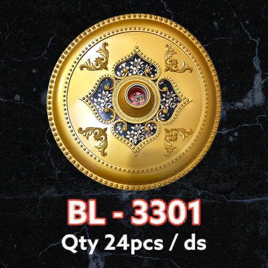 VICON ROUND CEILING FITTING BL3301 GOLD