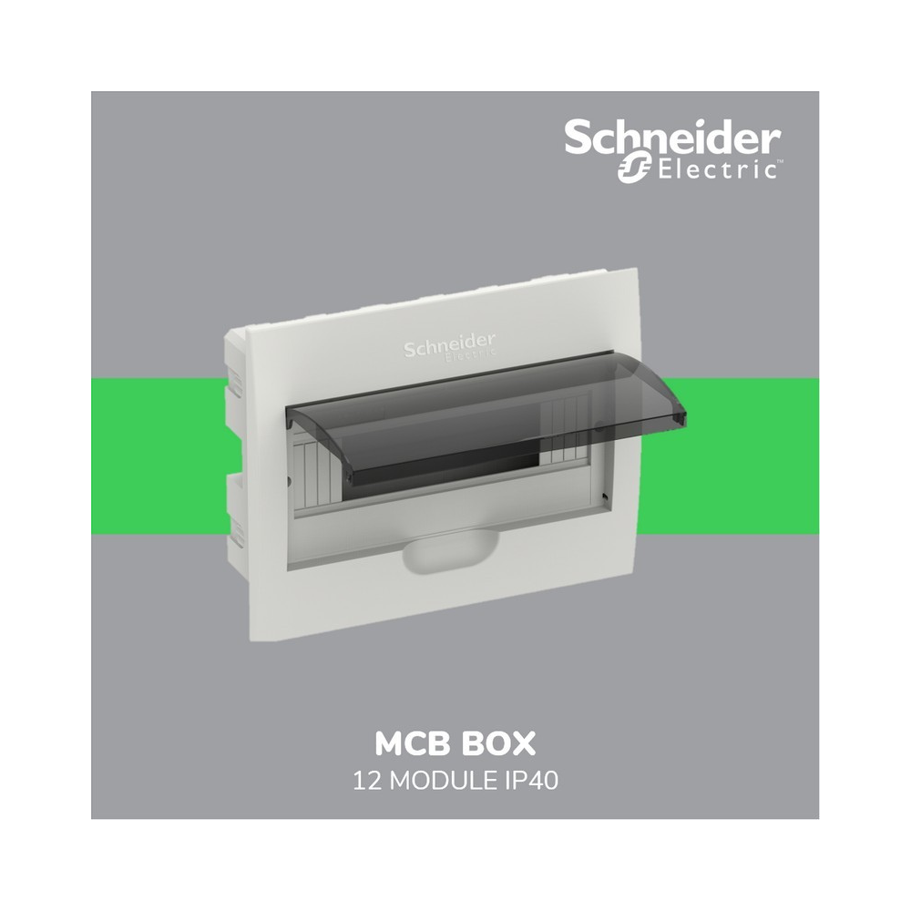 SCHNEIDER GROUP 12 MCB BOX