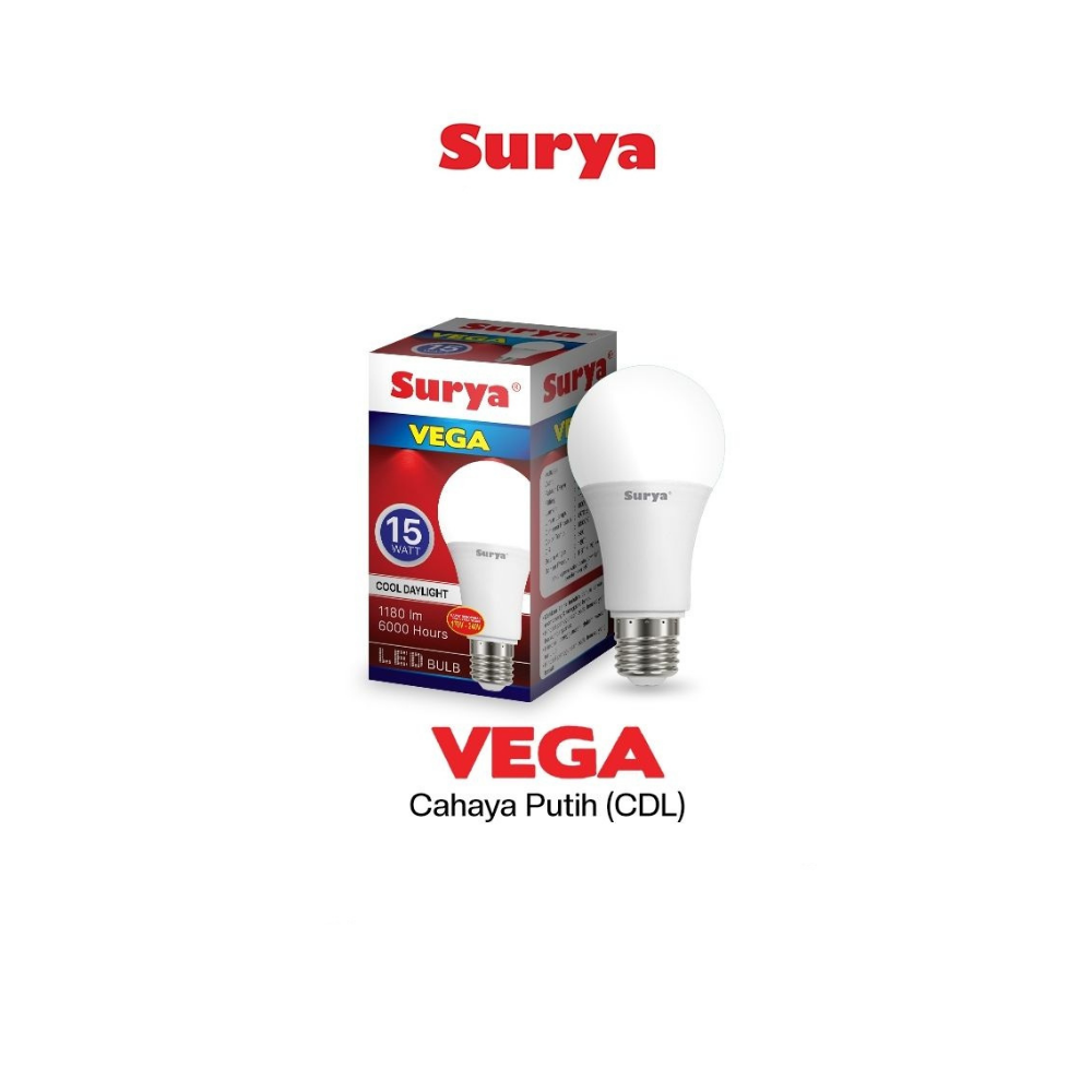 VEGA 15W SOLAR BULBS