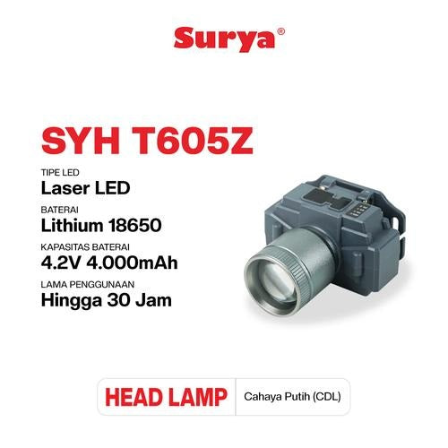 SENTER KEPALA SURYA SYHT605Z (60W)