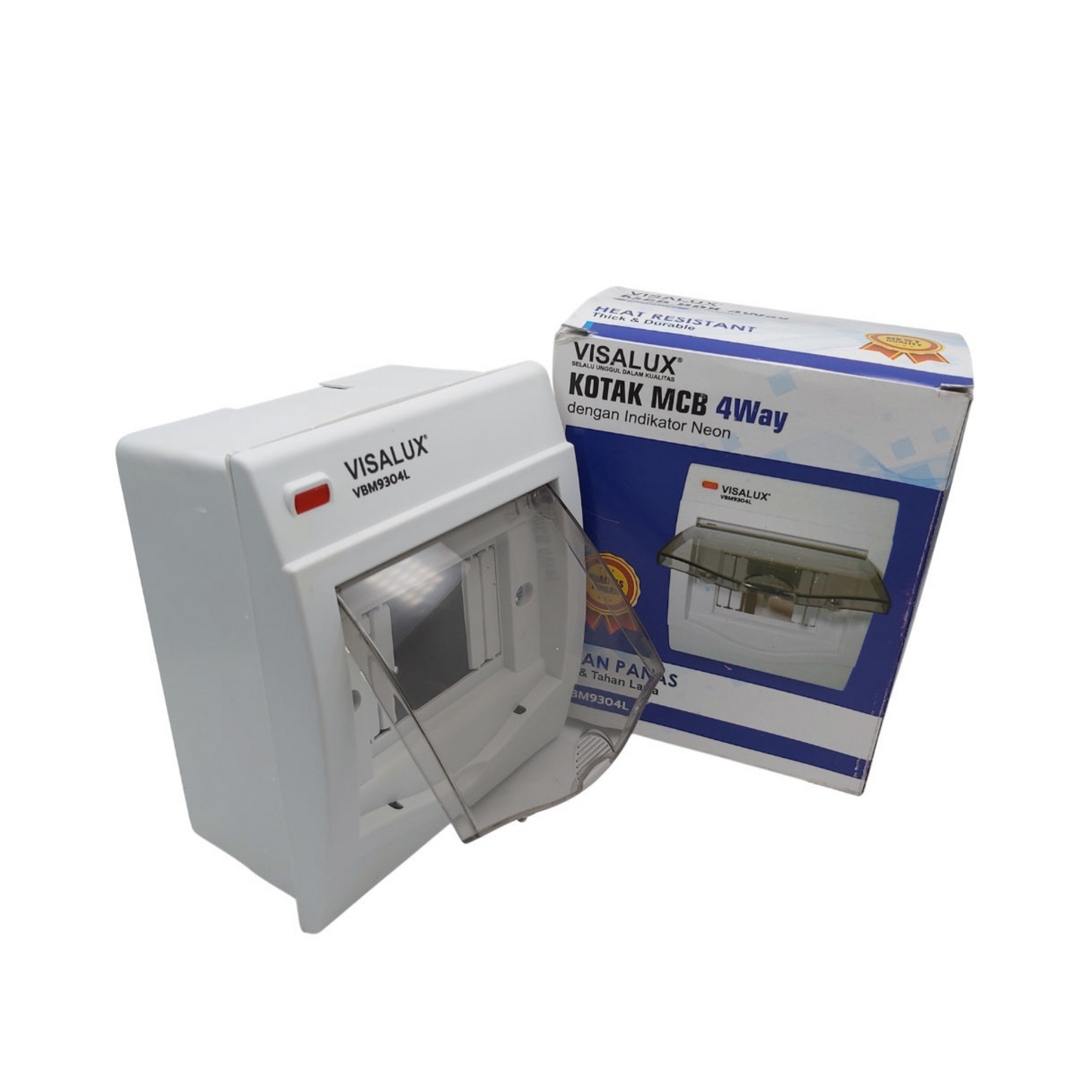 BOX MCB VISALUX 4 GROUP (+LAMPU)