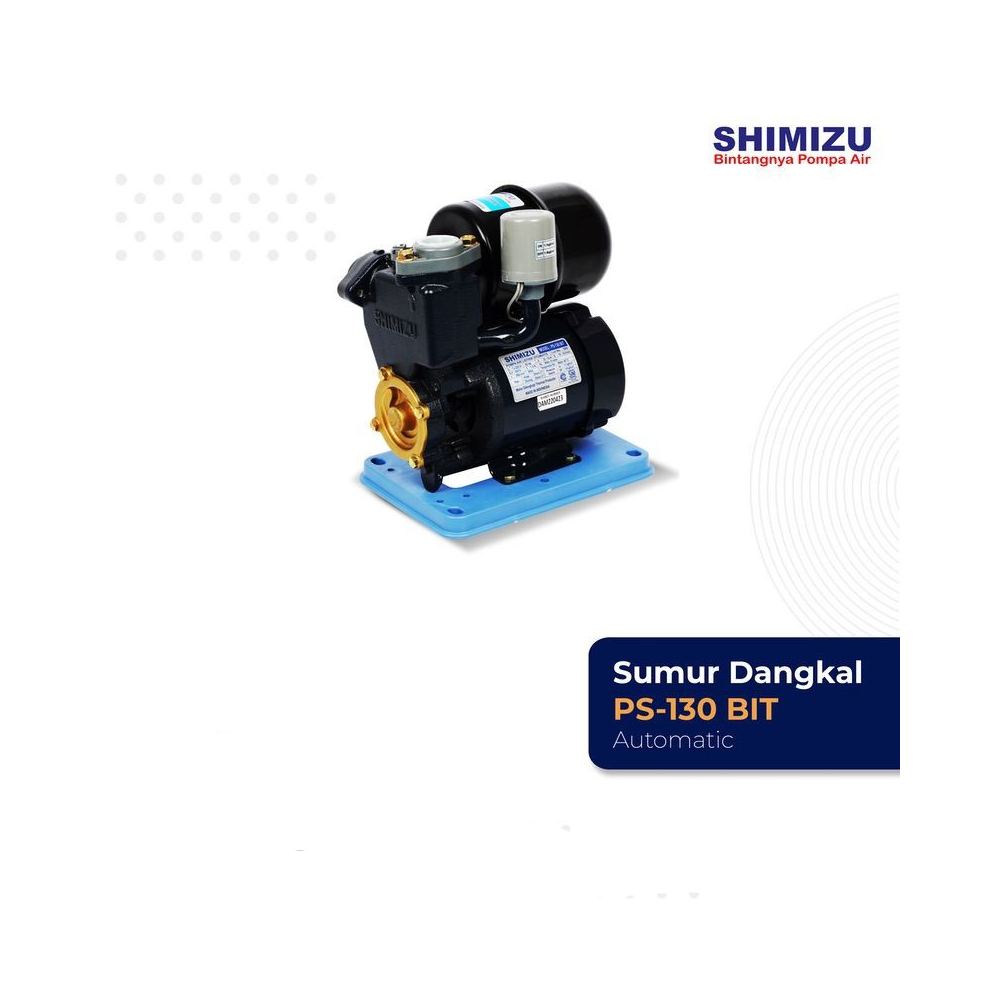 SHIMIZU PS130BIT PUMP