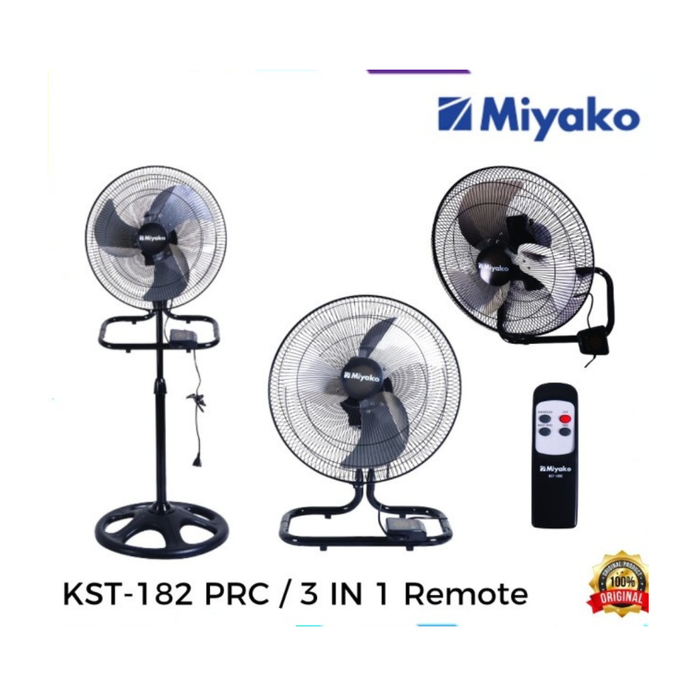 MIYAKO STANDFAN 182PRC (3 IN 1)