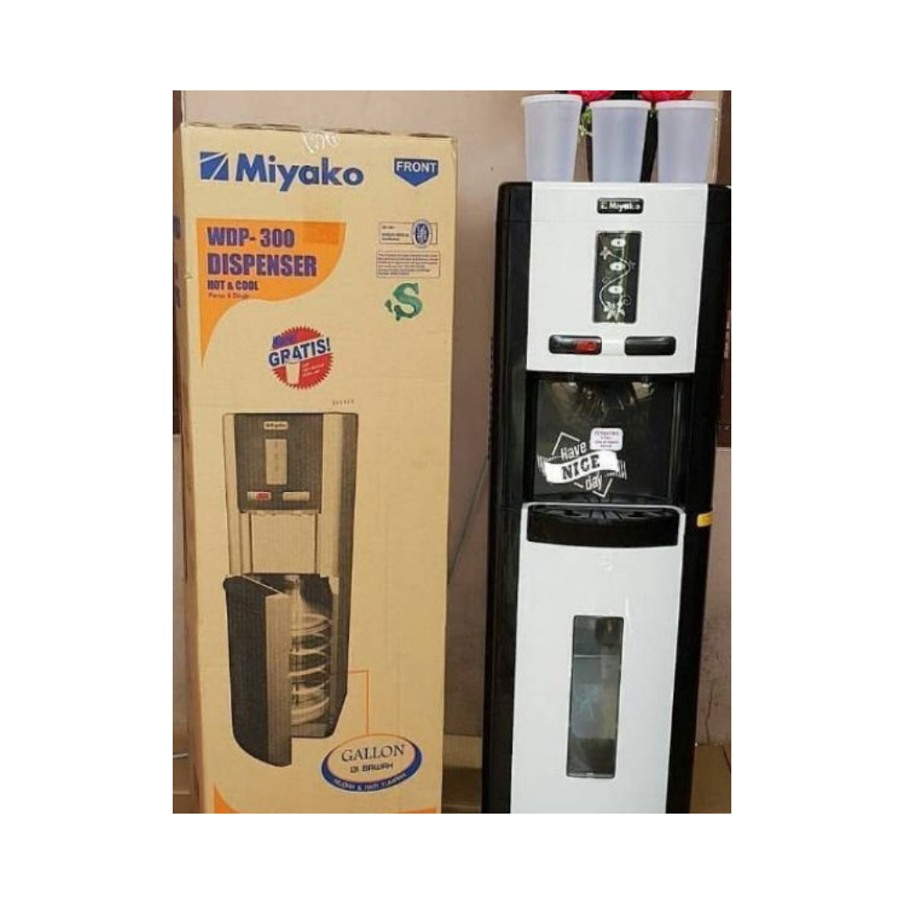 MIYAKO HIGH DISPENSER WDP300 (HOT COLD/LOWER GALLON)