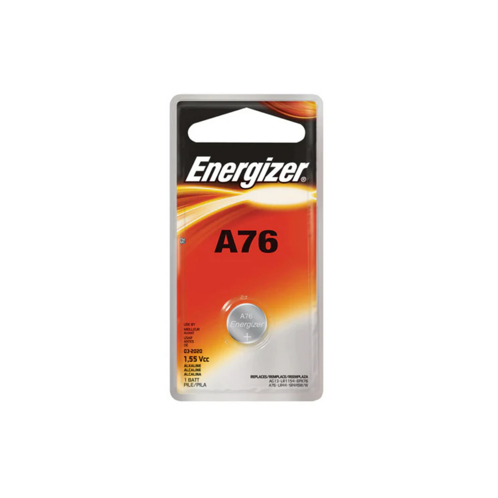 BATTERY COIN A76 ENERGIZER (=LR44) (PER PCS)