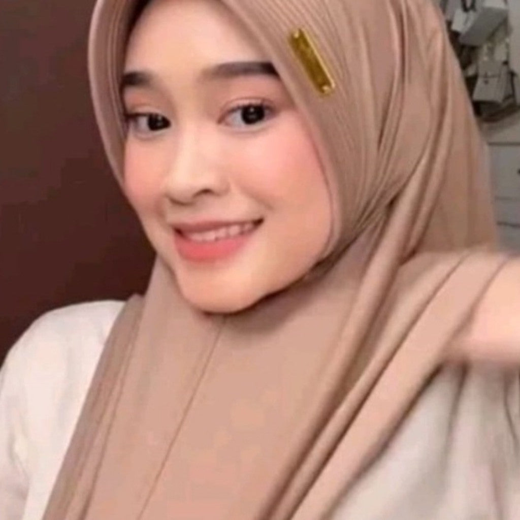 HIJAB BERGO HAMIDAH SIZE M AKRILIK (ISI 3 PCS)