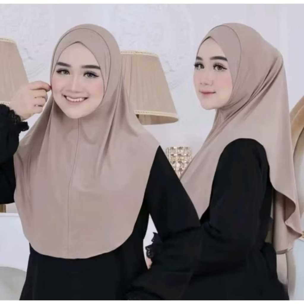 HIJAB BERGO MAZAYA LOLLY MEDINAH JERSEY (ISI 3 PCS)