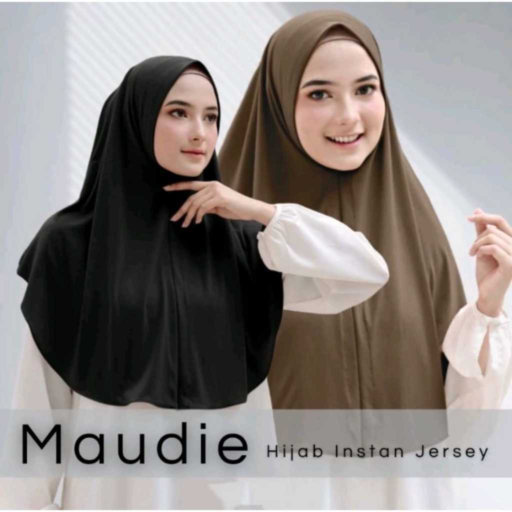 JILBAB PED INSTAN JERSEY (ISI 3 PCS)