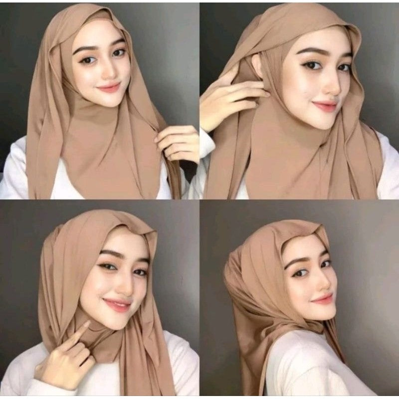 PASHMINA INNER JERSEY TUTUP LEHER (ISI 3 PCS)