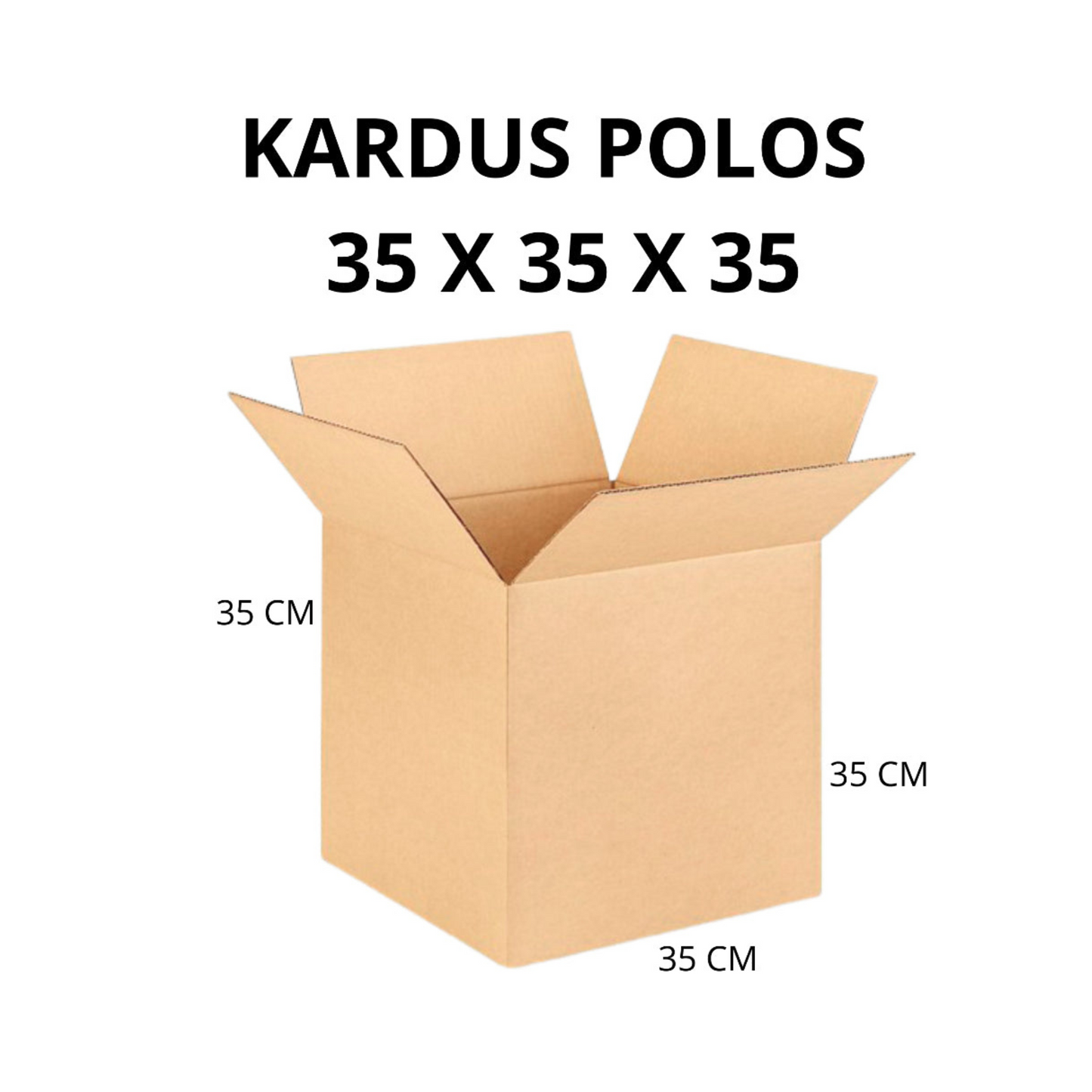 SINGLE WALL PACKING BOX (M125X3) 35X35X35