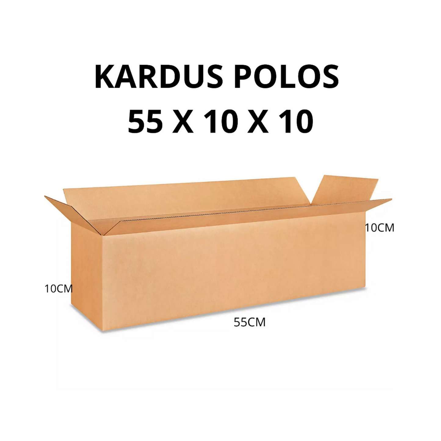 SINGLE WALL PACKING BOX (M125X3) 55X10X10