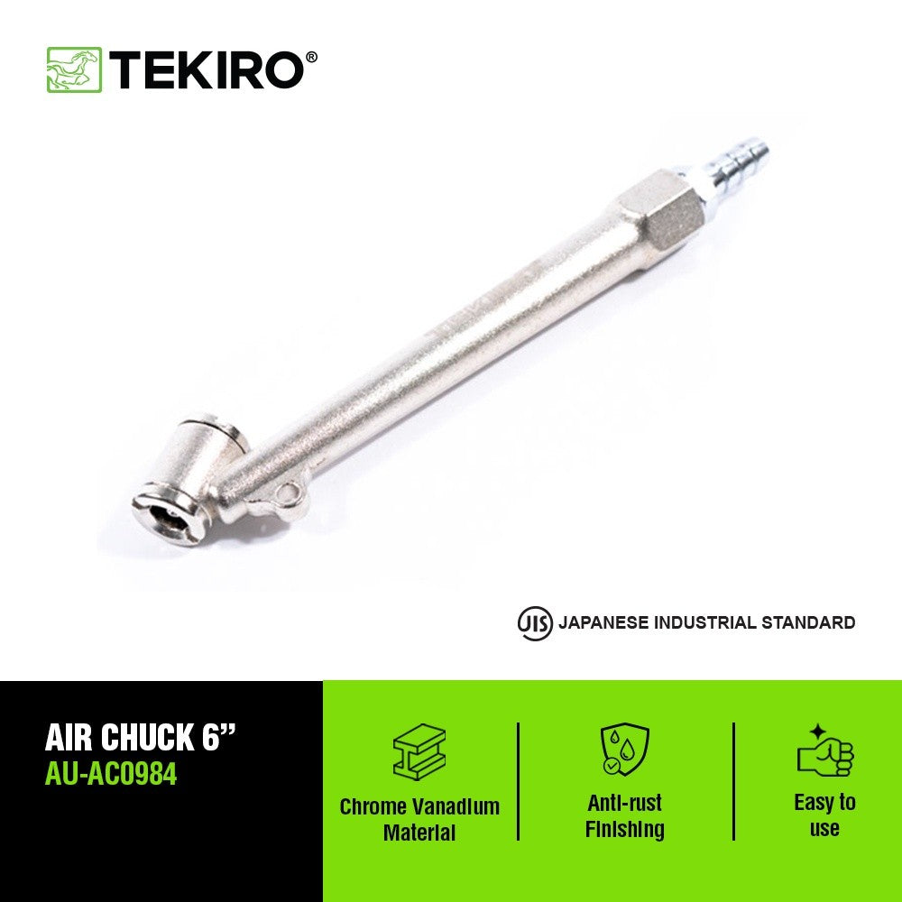 TEKIRO AIR CHUCK 6 INCH ISIAN ANGIN TOOLS - ALAT PERKAKAS