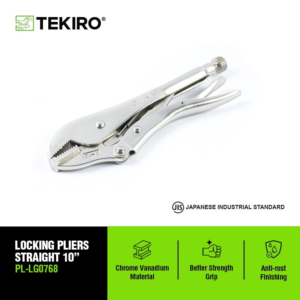 TEKIRO TANG BUAYA LURUS 10 INCH