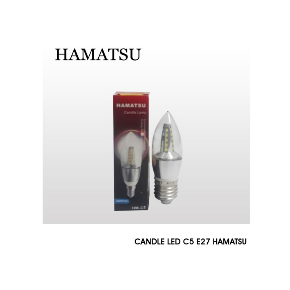 E27 EURUTION/HAMATSU (WW) LED CANDEL BALL