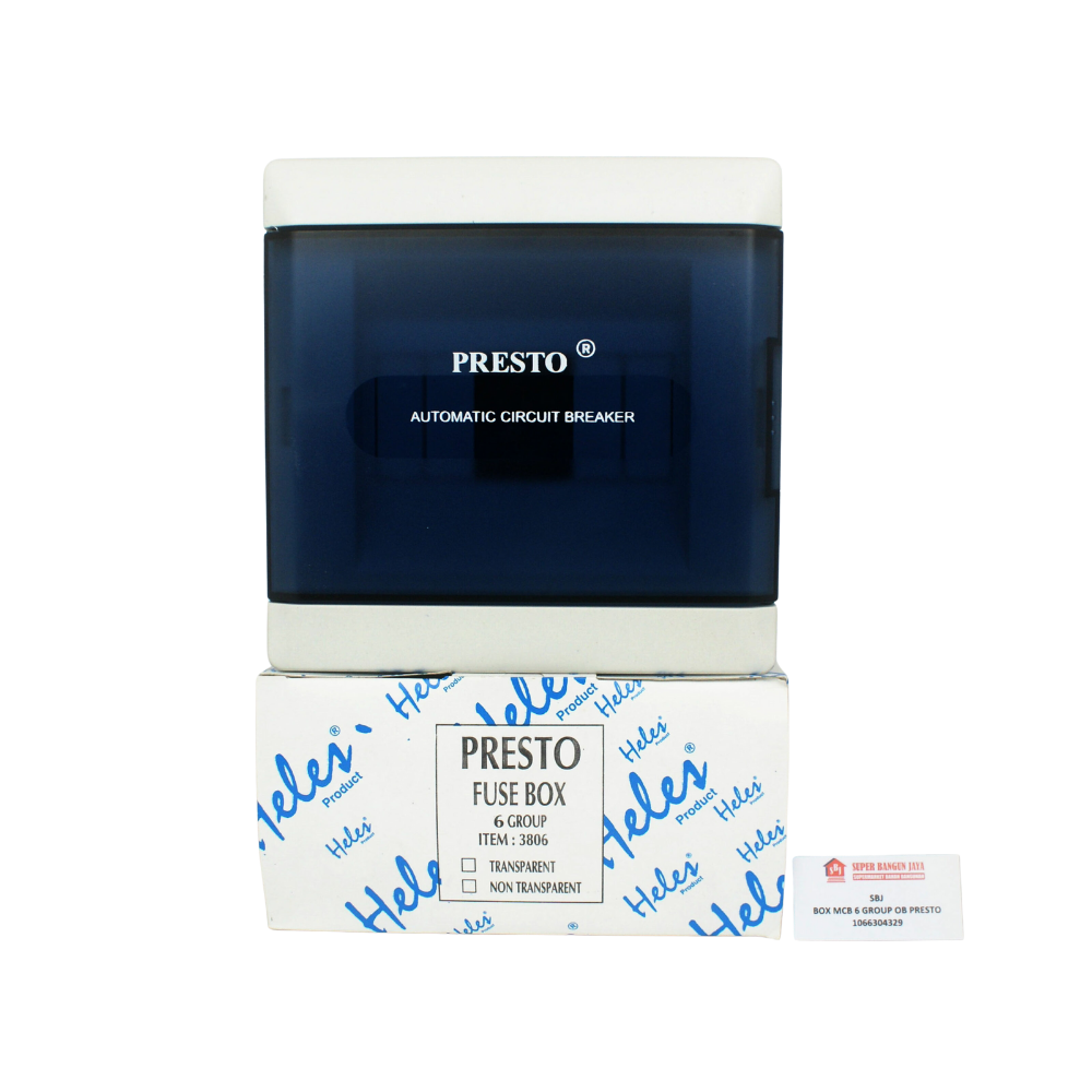 BOX MCB PRESTO 6 GROUP (IB)