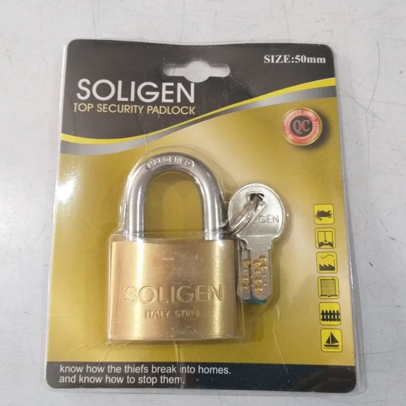 GEMBOK SOLIGEN 50 MM PENDEK