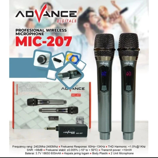 MIC WIRELESS ADVANCE 207 (2 MIC)
