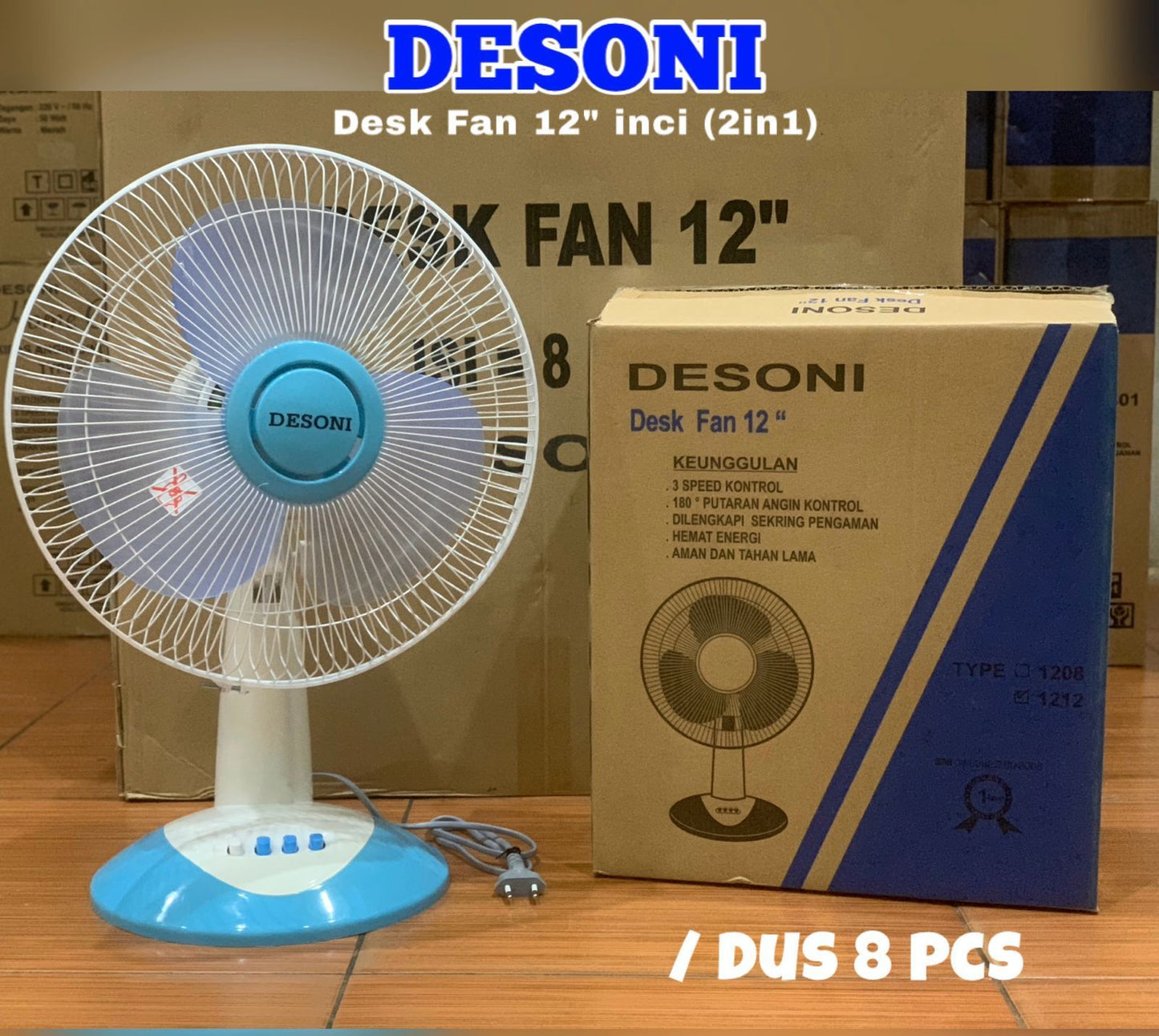 DESKFAN 12 MEGATEC/DESONI / AQUOS