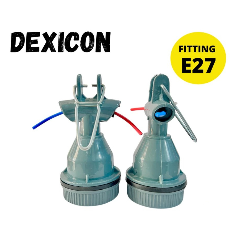 FITTING GANTUNG PVC E27 DEXICON