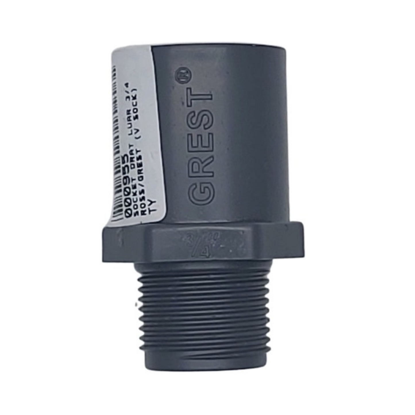 SOCKET DRAT LUAR 3/4 GREST/CRS (V SOCK)