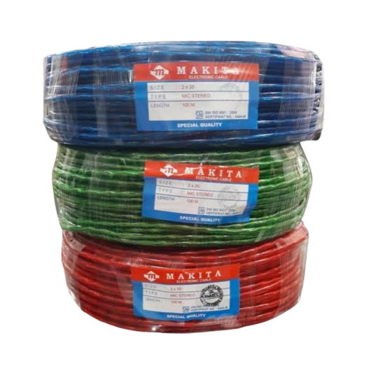 KABEL MIC MAKITA STEREO 100M