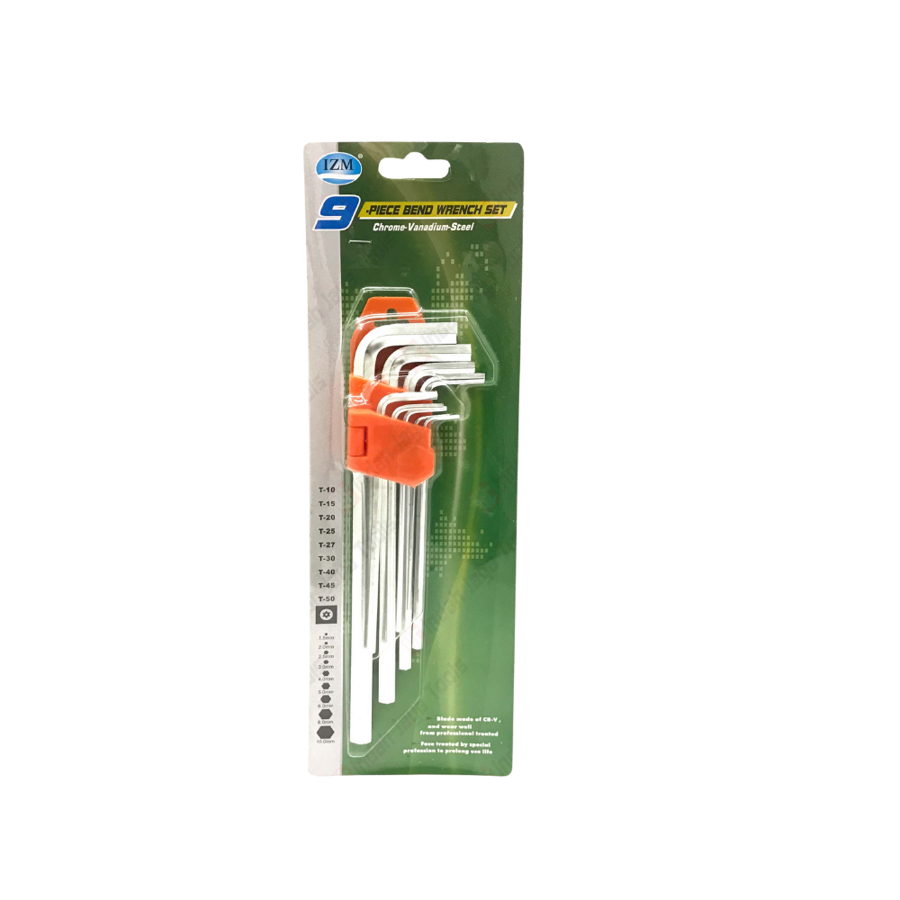 KUNCI L 9PCS PANJANG GLADIO/YS/IZM (*)