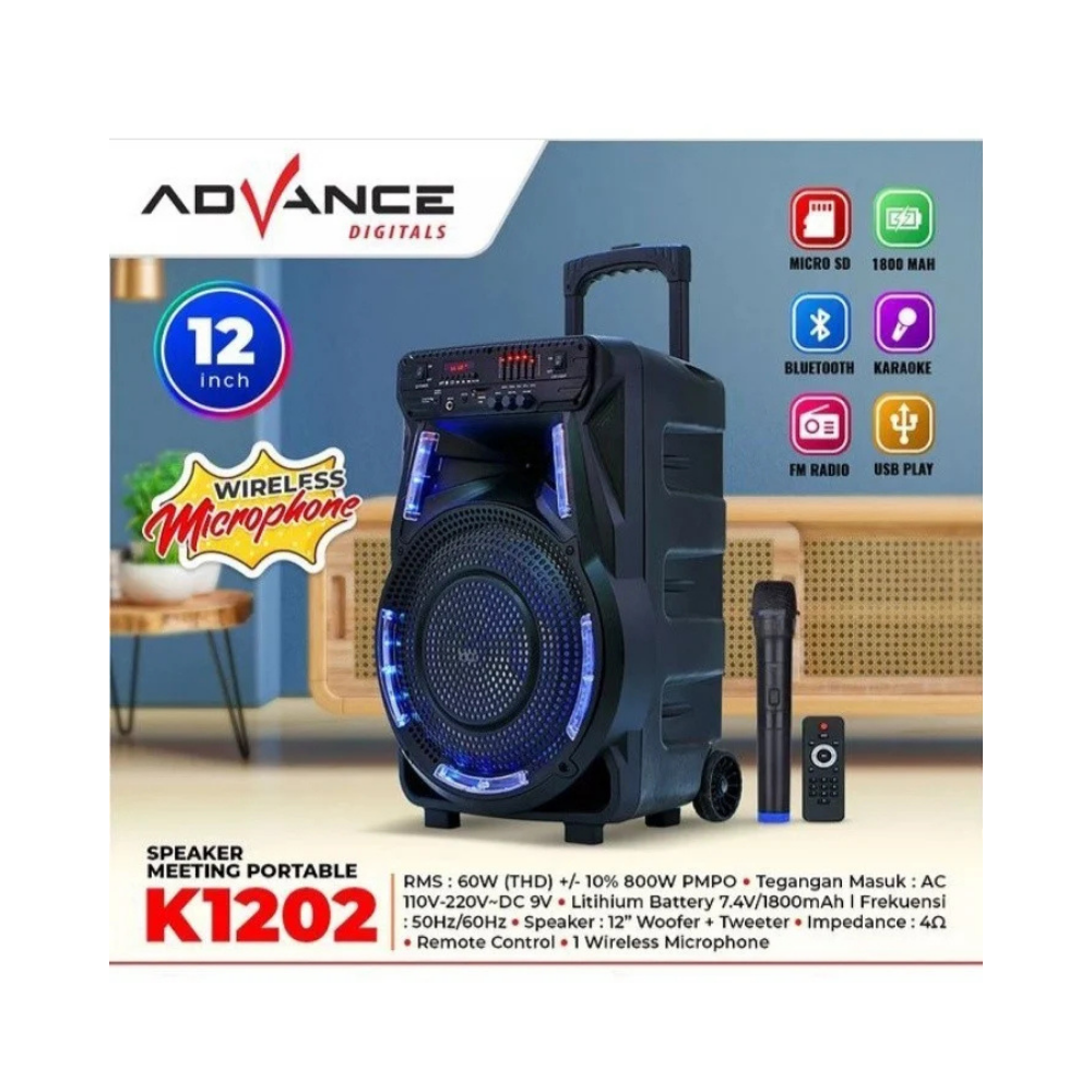 ADVANCE 12 TROLLEY SPEAKER (K1202)