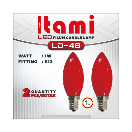 BOLA CABE LED E12 ITAMI LD48