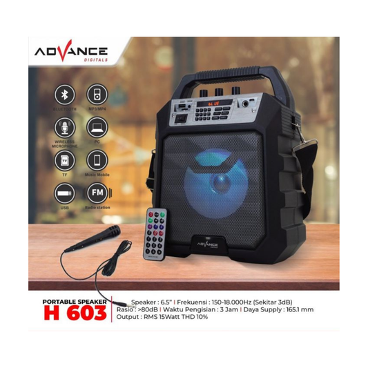 MUSIC BOX ADVANCE H603 (MIC WIRELESS)