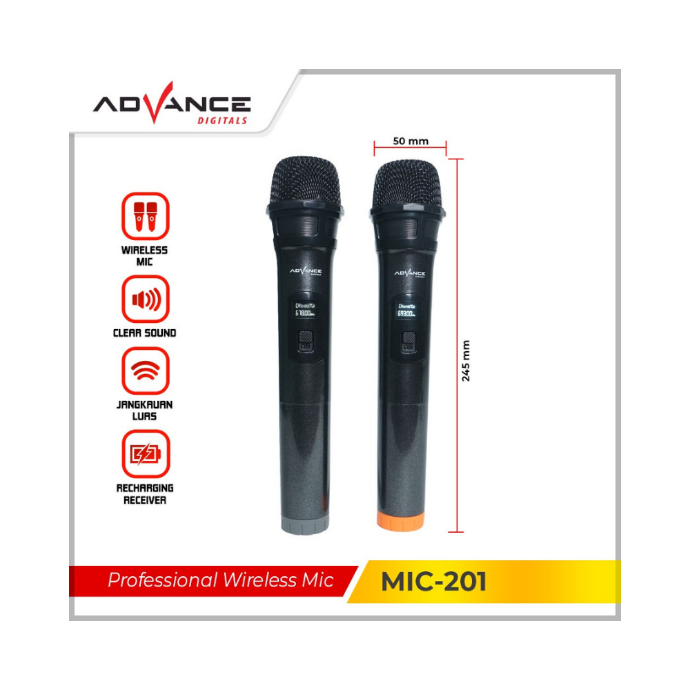 MIC WIRELESS ADVANCE 201 (2 MIC)