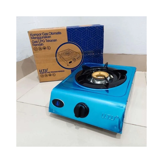 KOMPOR 1 TUNGKU UTU (STEINLESS)